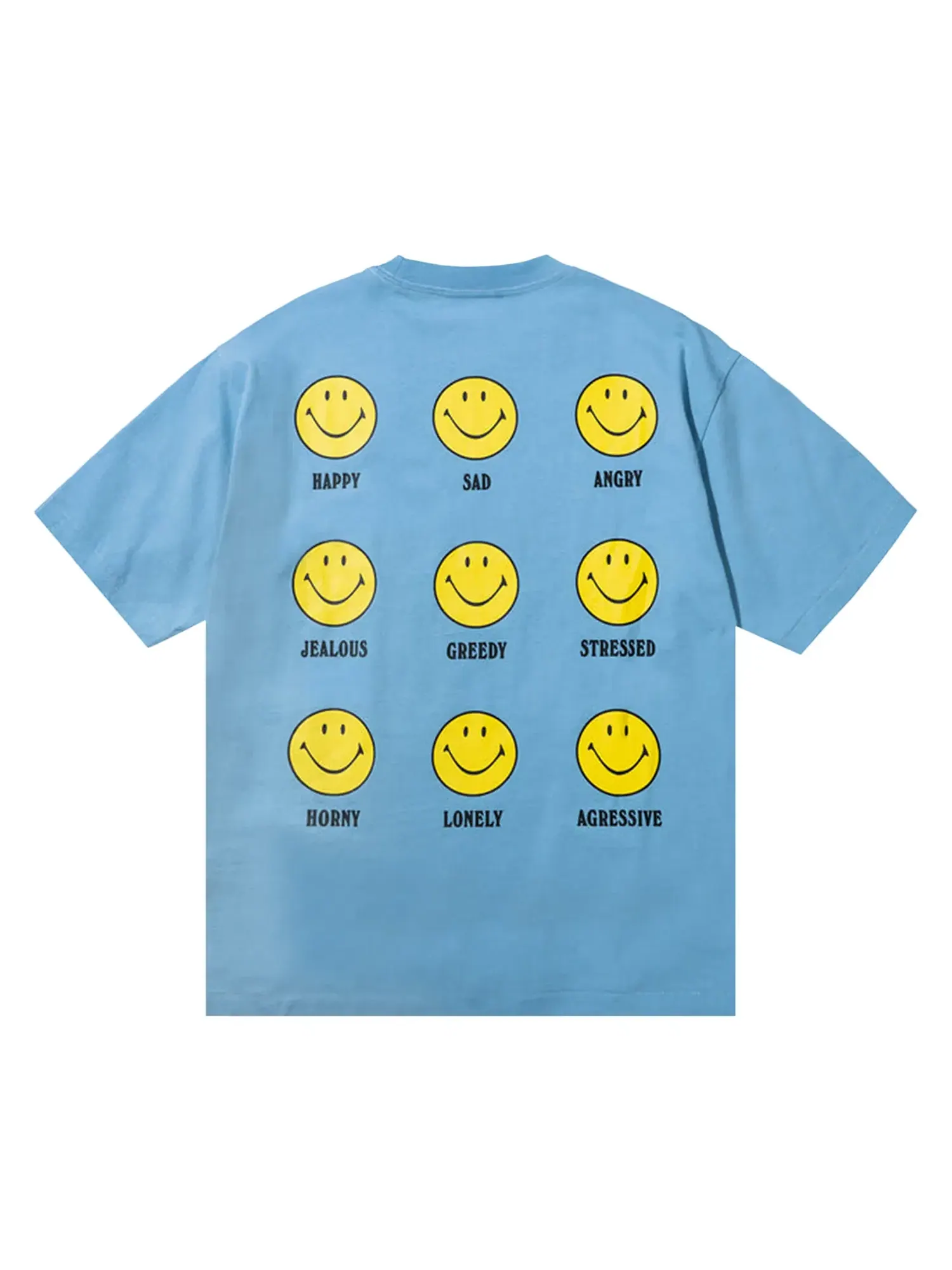 Футболка Market Smiley Mood — изображение 2 из 3, синий