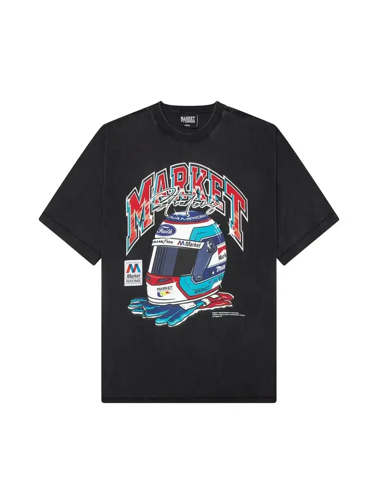 Футболка Market Racing Helmet — изображение 1 из 2, черный