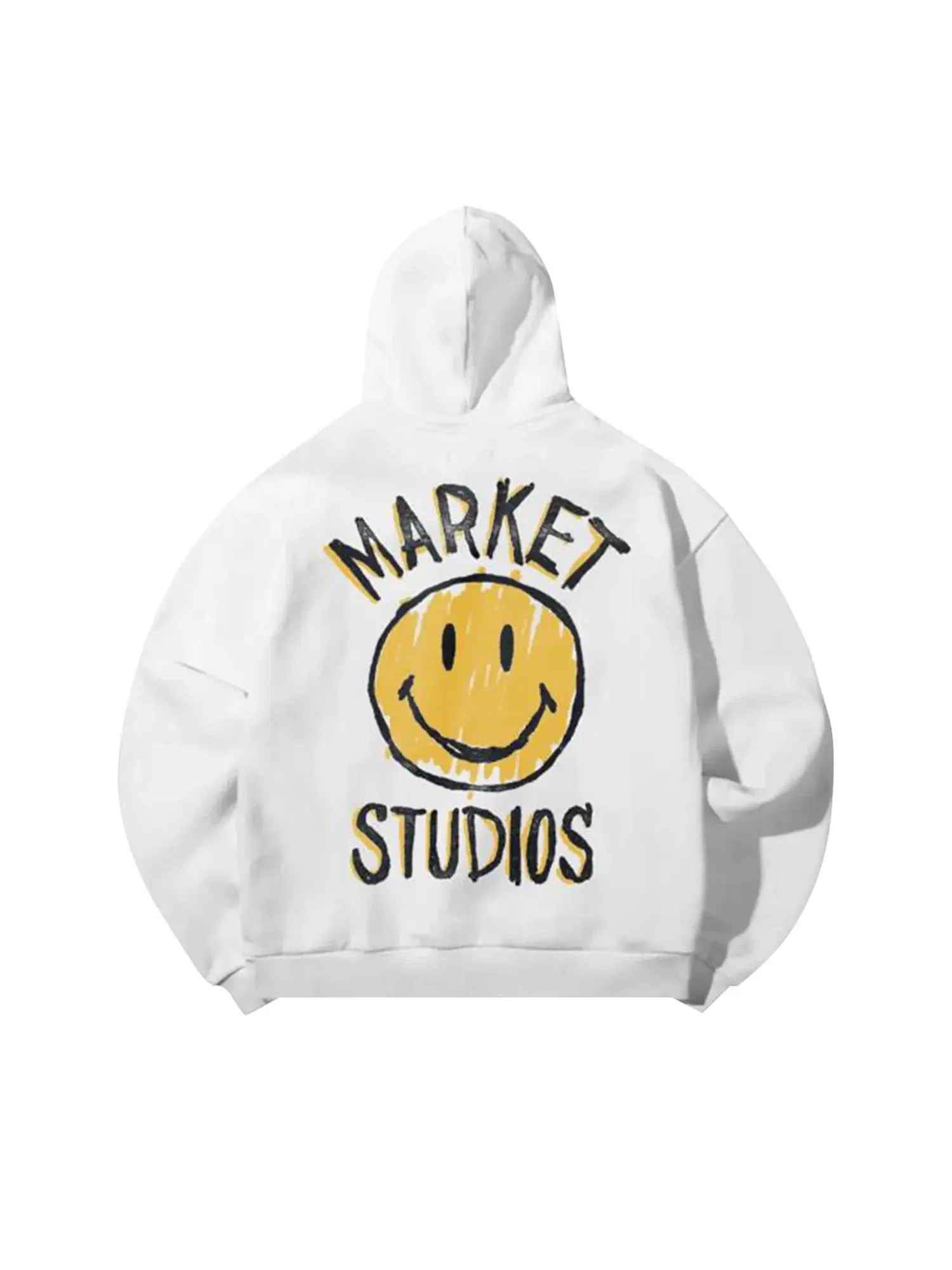 Худи Market Smiley Doodle — изображение 2 из 2, белый