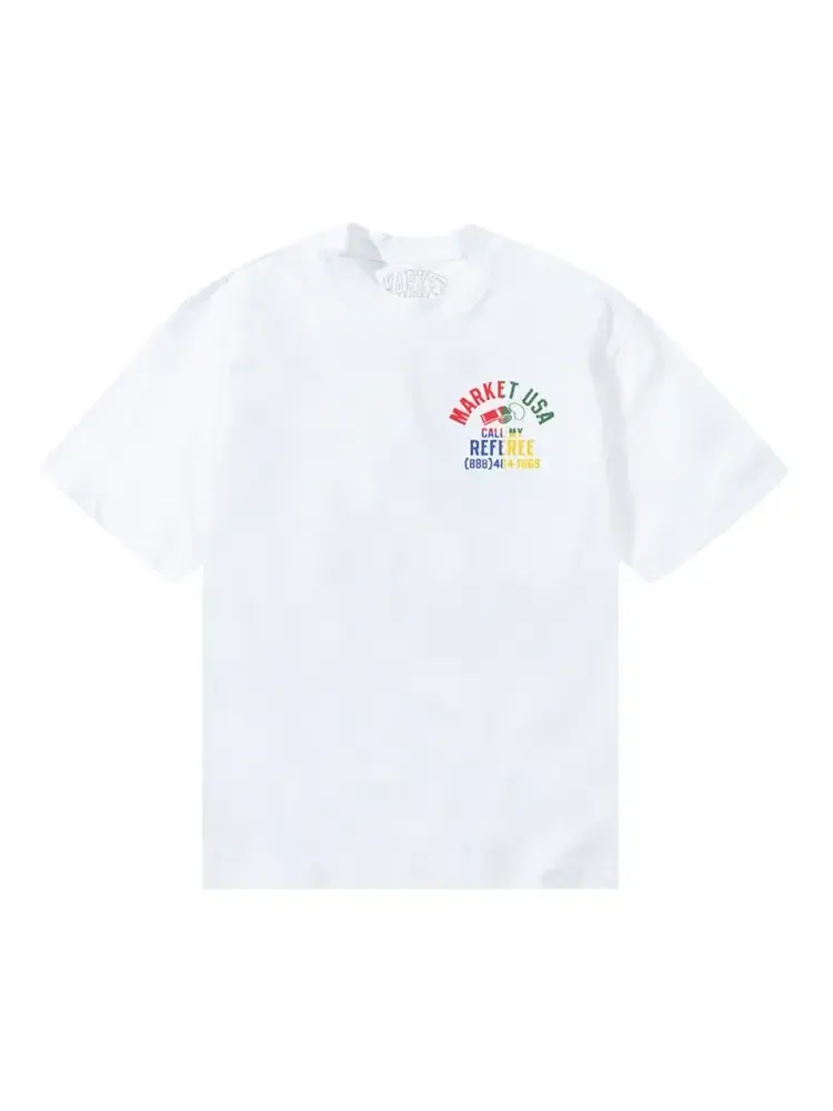 Футболка Market Smiley Foul Play Tee — изображение 1 из 2, белый