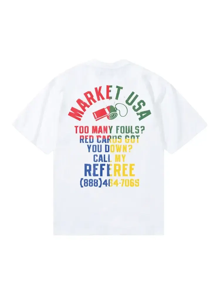 Футболка Market Smiley Foul Play Tee — изображение 2 из 2, белый