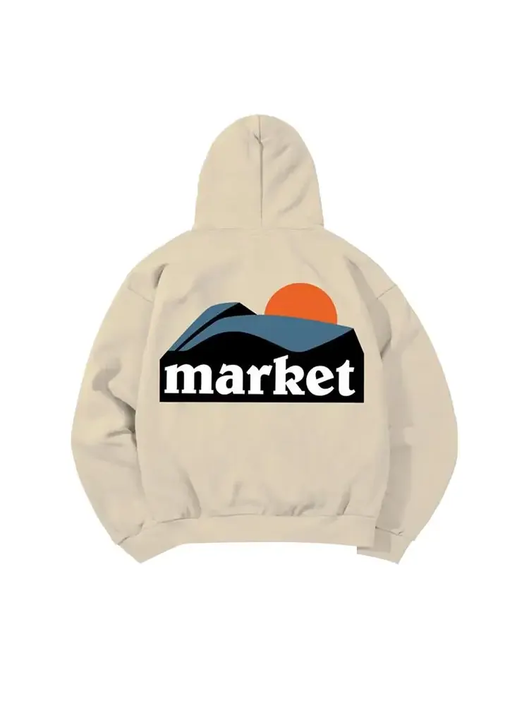 Худи Market On The Horizon — изображение 2 из 2, экру