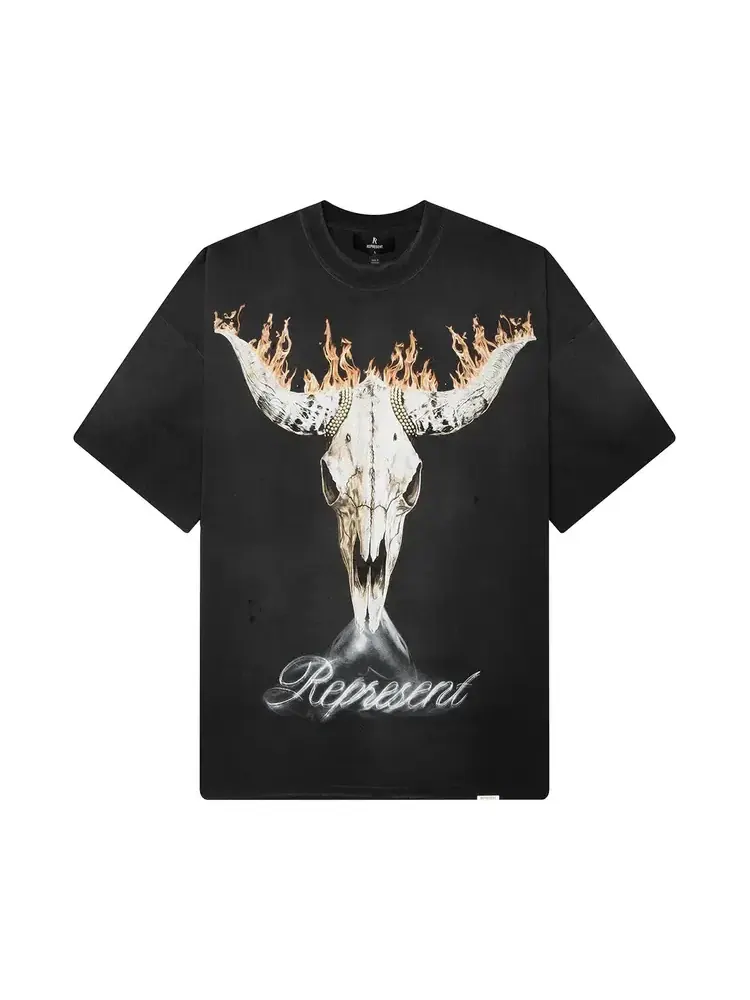 Футболка Represent Clo British Cowboys — черный
