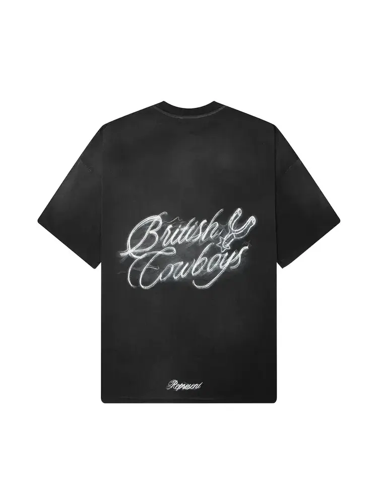 Футболка Represent Clo British Cowboys — изображение 2 из 2, черный