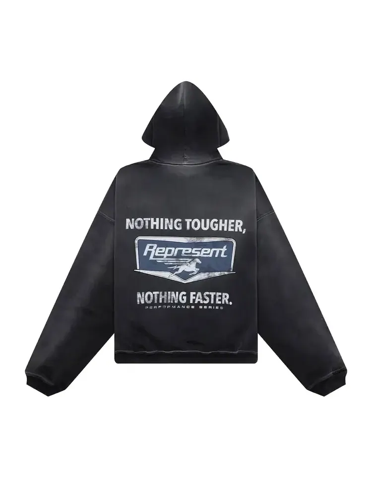 Худи Represent Clo Nothing Faster — изображение 2 из 2, черный