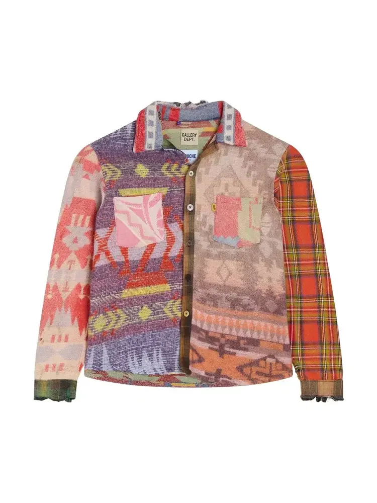 Рубашка Gallery Dept. Marley Retouche Flannel — изображение 1 из 2, мульти