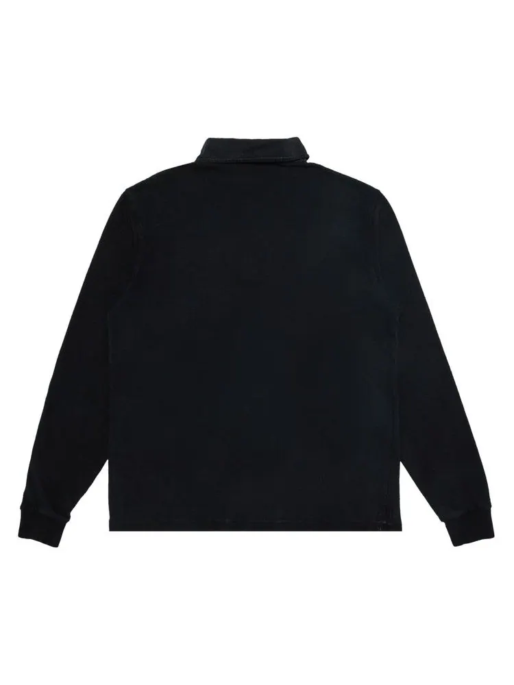 Поло GOAT Exclusive for Manifesto Thames MMXX. Kaleidoscope Rugby Polo — изображение 2 из 3, черный