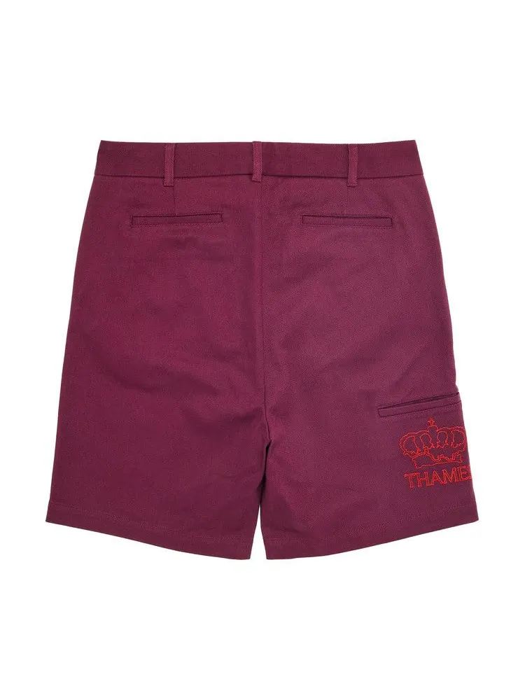 Шорты GOAT Exclusive for Manifesto Thames MMXX. Kaleidoscope Bermuda Shorts — изображение 2 из 3, красный