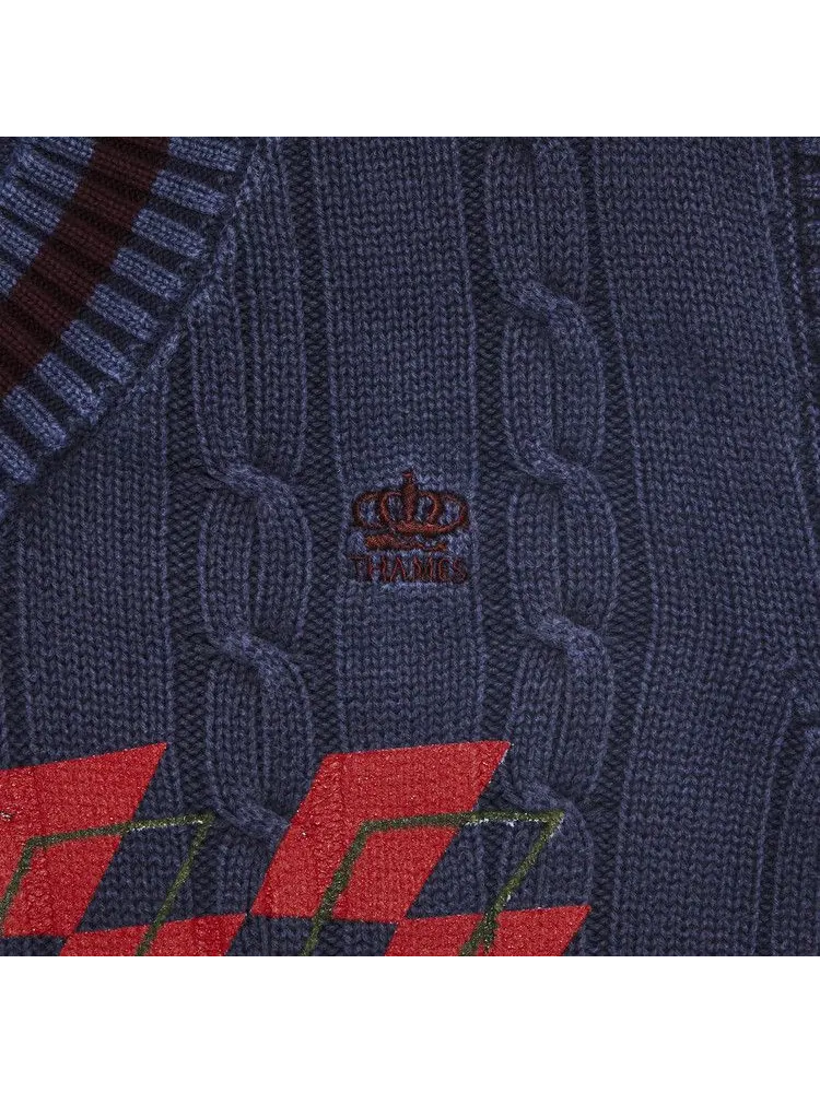 Куртка GOAT Exclusive for Manifesto Thames MMXX. Kaleidoscope PG Malta Vest — изображение 3 из 3, синий