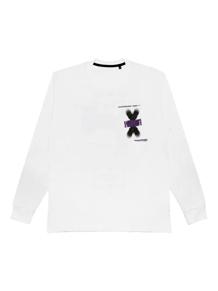 Футболка Kaleidoscope x Anonymous Club Manifesto Special Edition Long-Sleeve T-Shirt 'White' — изображение 1 из 4, белый