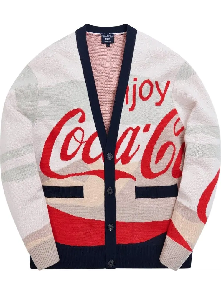 Кардиган Kith x Coca-Cola x Mitchell & Ness Coke Mountains Cardigan 'Multi' — изображение 1 из 1, мульти