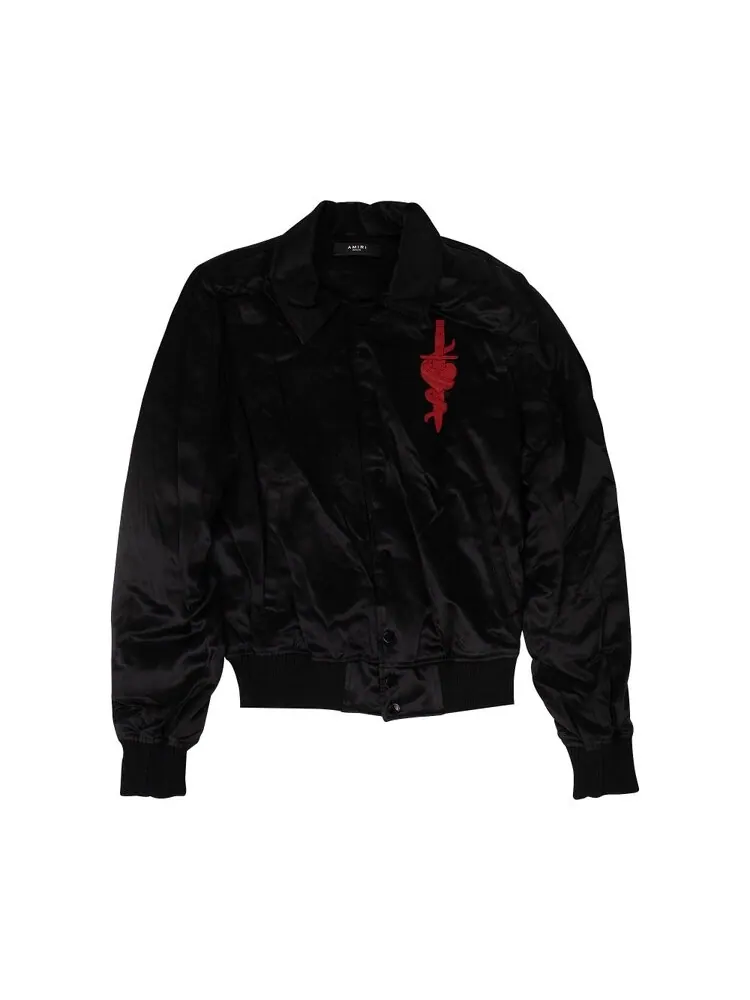 Куртка Amiri Silk Dagger Band 'Black'
