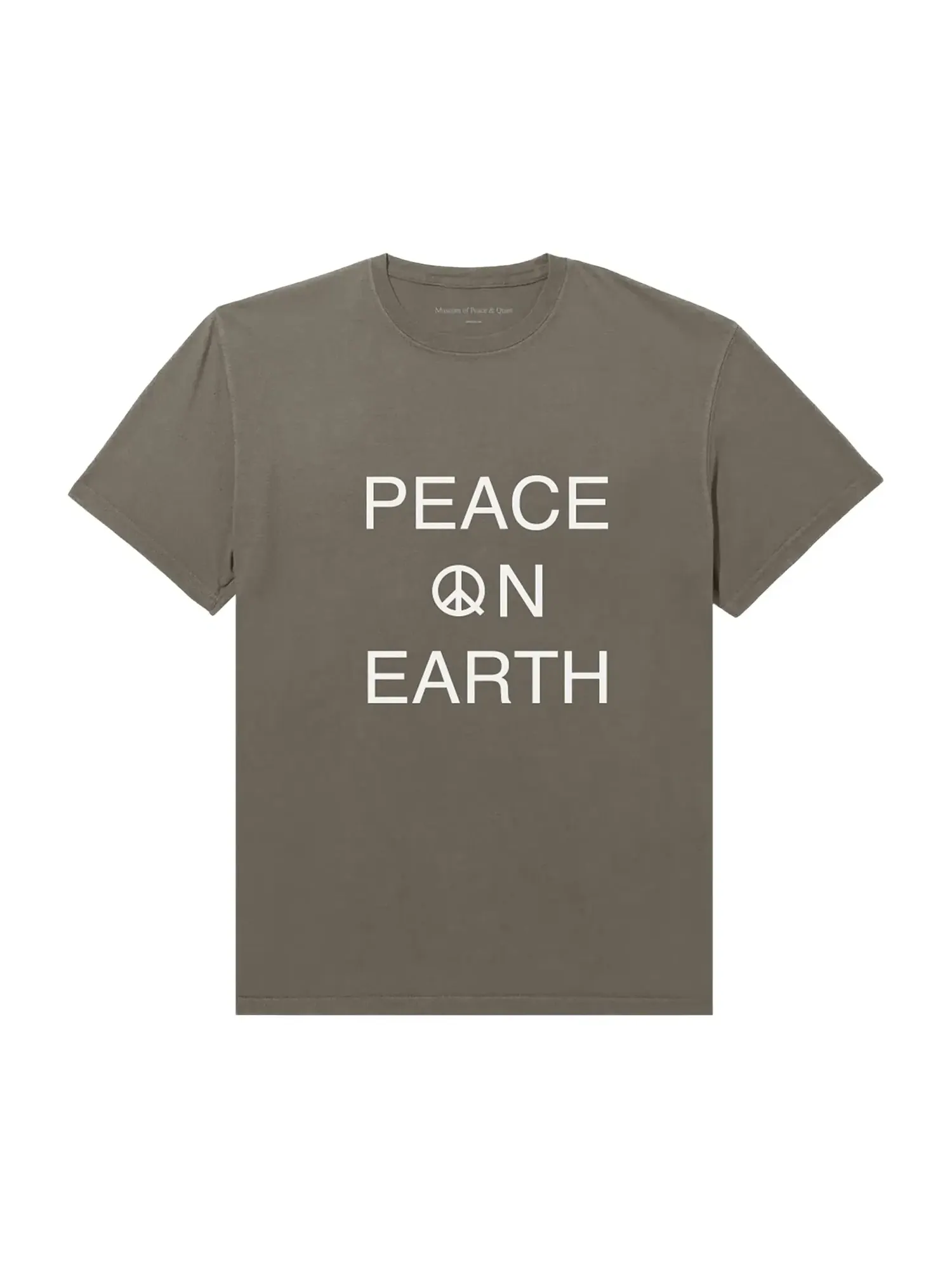Футболка Museum of Peace & Quiet Earth — коричневый