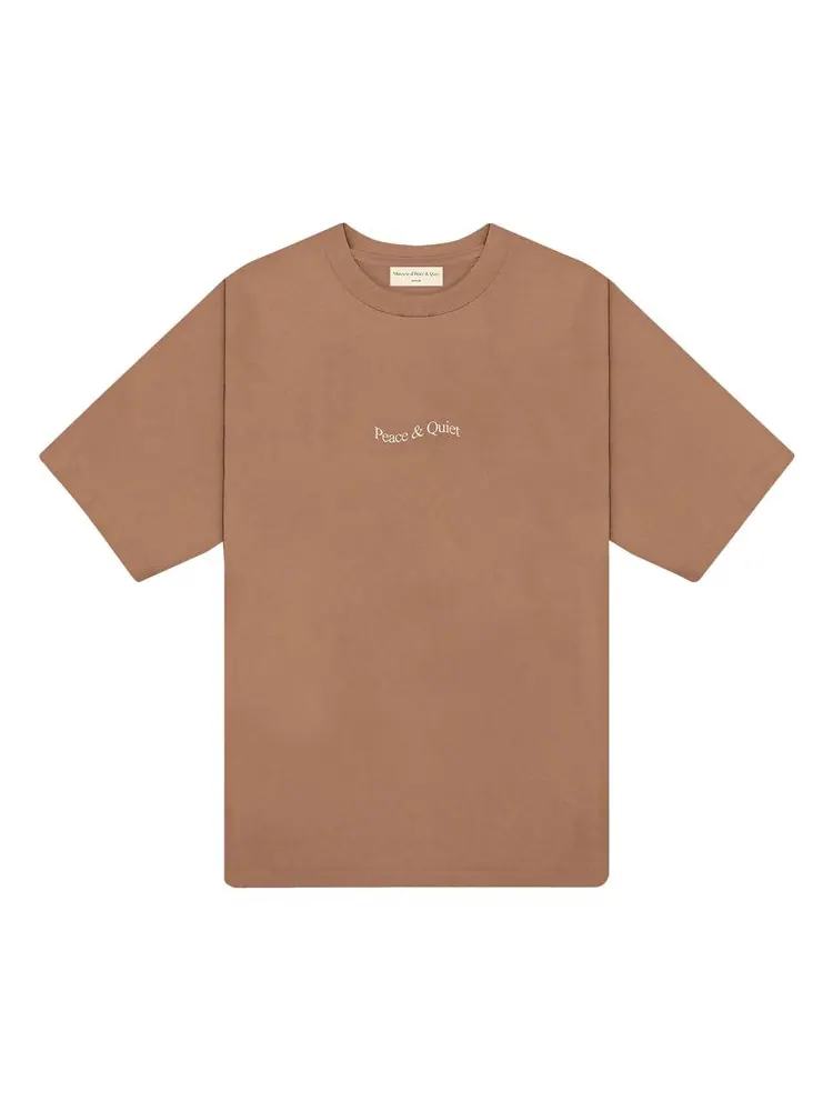 Футболка Museum of Peace & Quiet Wordmark T-Shirt 'Adobe'