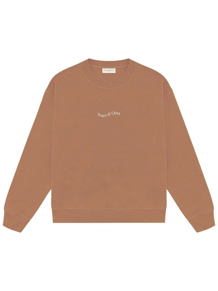 Свитер Museum of Peace & Quiet Wordmark Crewneck — изображение 1 из 1, адобе