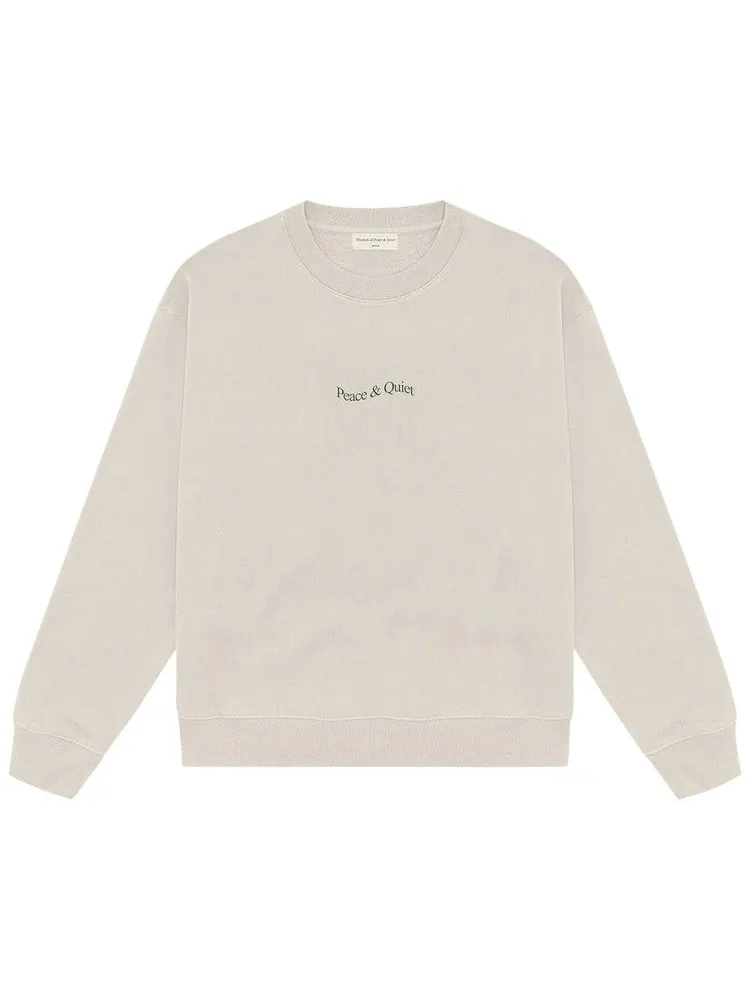 Свитер Museum of Peace & Quiet Wordmark Crewneck
