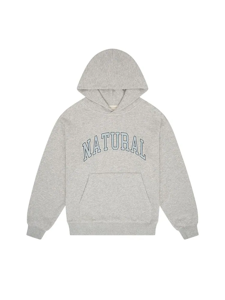 Худи Museum of Peace & Quiet Natural Hoodie 'Ash' — изображение 1 из 1, пепельный