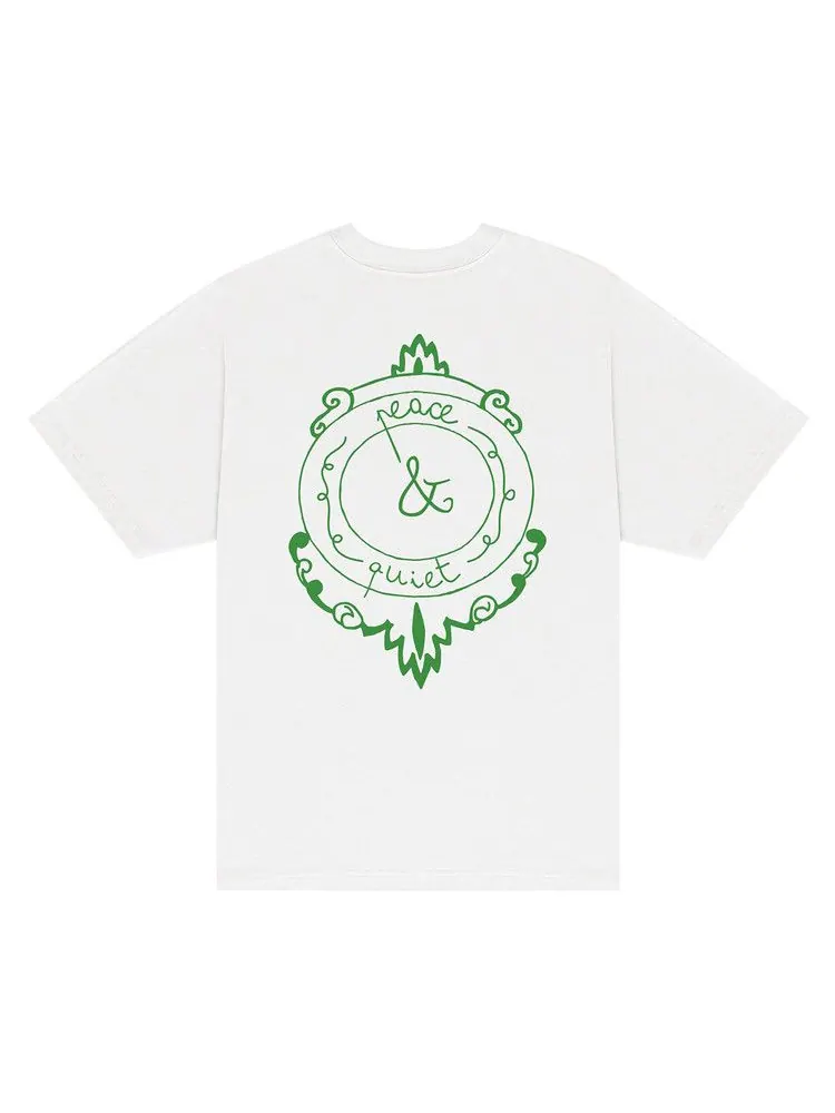 Футболка Museum of Peace & Quiet PQ Seal T-Shirt — изображение 2 из 2, белый