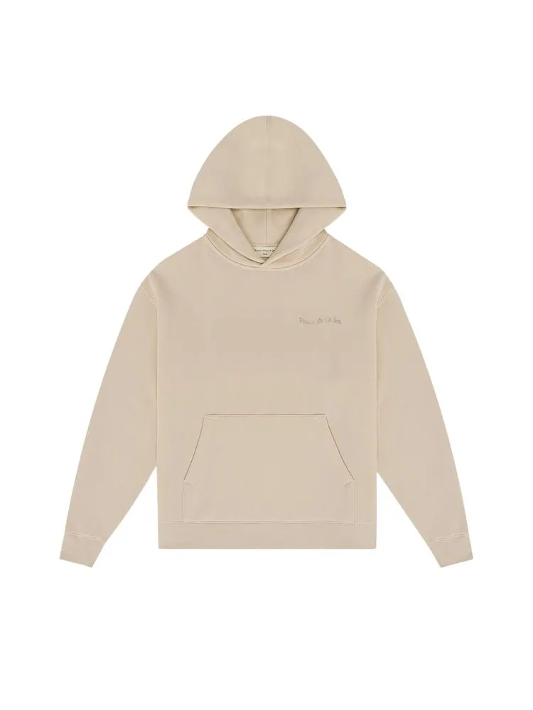 Худи Museum of Peace & Quiet Wordmark Pigment Dyed Hoodie 'Taupe' — изображение 1 из 1, тауп
