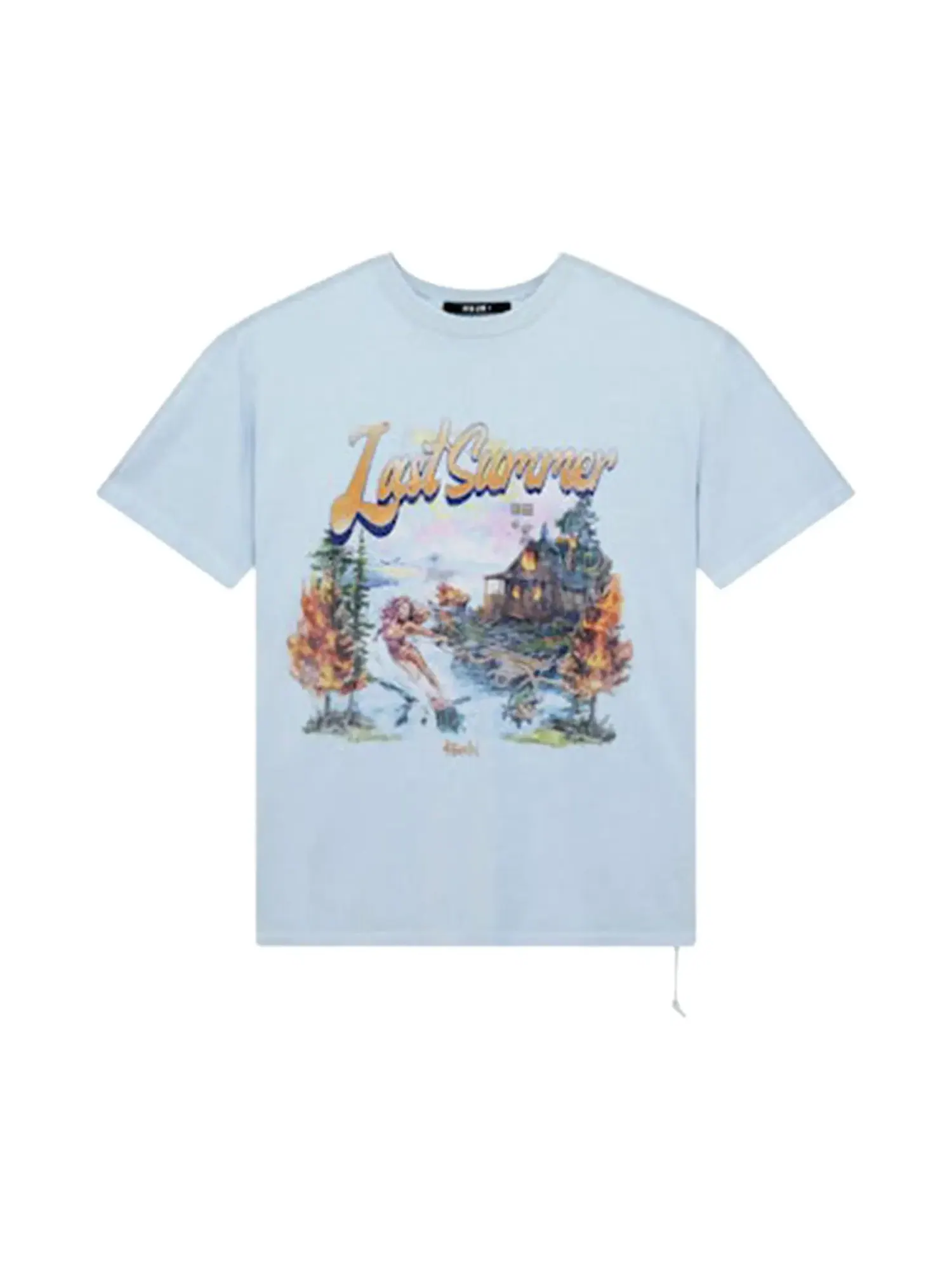 Футболка с коротким рукавом Ksubi Last Summer Biggie — изображение 1 из 1, дымка
