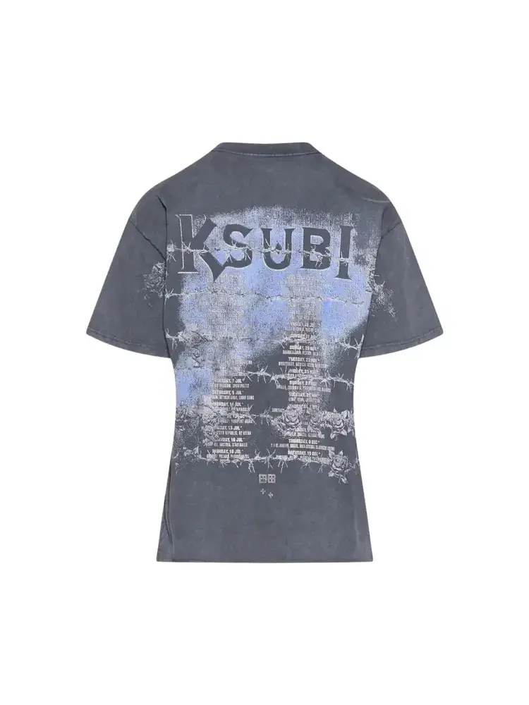 Футболка с коротким рукавом Ksubi Death Snake Ekcess — изображение 2 из 2, серый