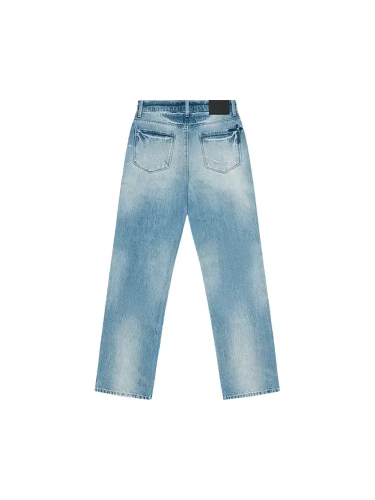 Джинсы RtA Ricardo Slim Fit Jean 3D Cross — изображение 2 из 2, синий