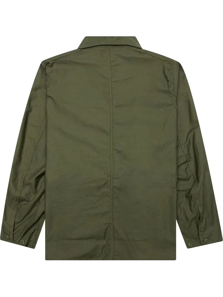 Футболка Needles D.N. Coverall Back Sateen 'Olive' — изображение 2 из 2, зеленый