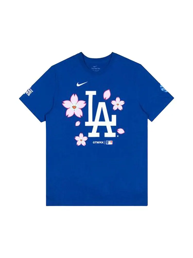 Футболка Nike x Takashi Murakami x MLB World Tour Tokyo Series 2025 Dodgers Short-Sleeve Tee — изображение 1 из 2, синий