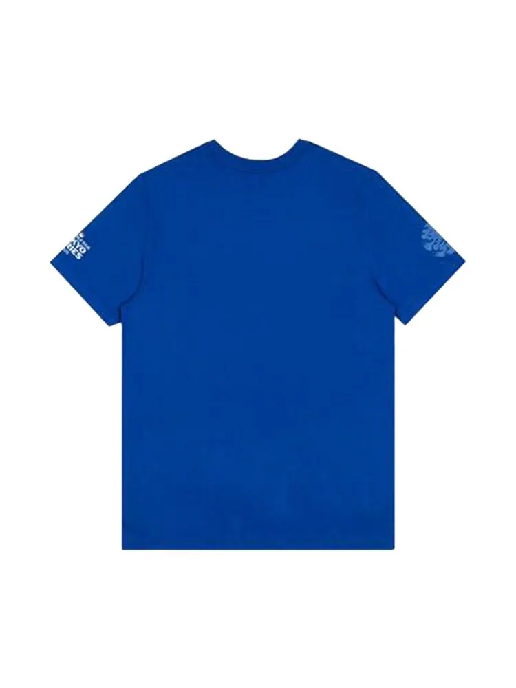 Футболка Nike x Takashi Murakami x MLB World Tour Tokyo Series 2025 Dodgers Script Short-Sleeve Tee 'Blue', синий