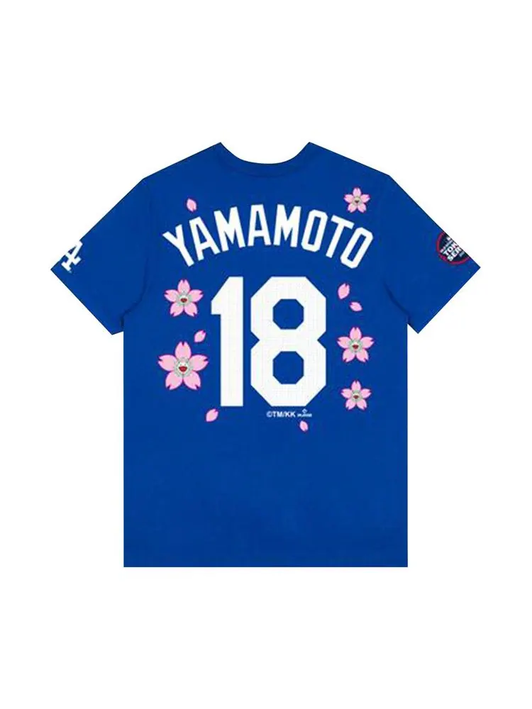 Футболка Nike x Takashi Murakami x MLB World Tour Tokyo Series 2025 Yamamoto Dodgers Short-Sleeve Tee — изображение 1 из 2