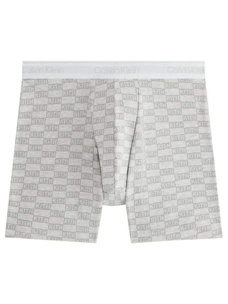 Боксеры Kith For Calvin Klein Classic Boxer Brief — изображение 1 из 2, светлый серый