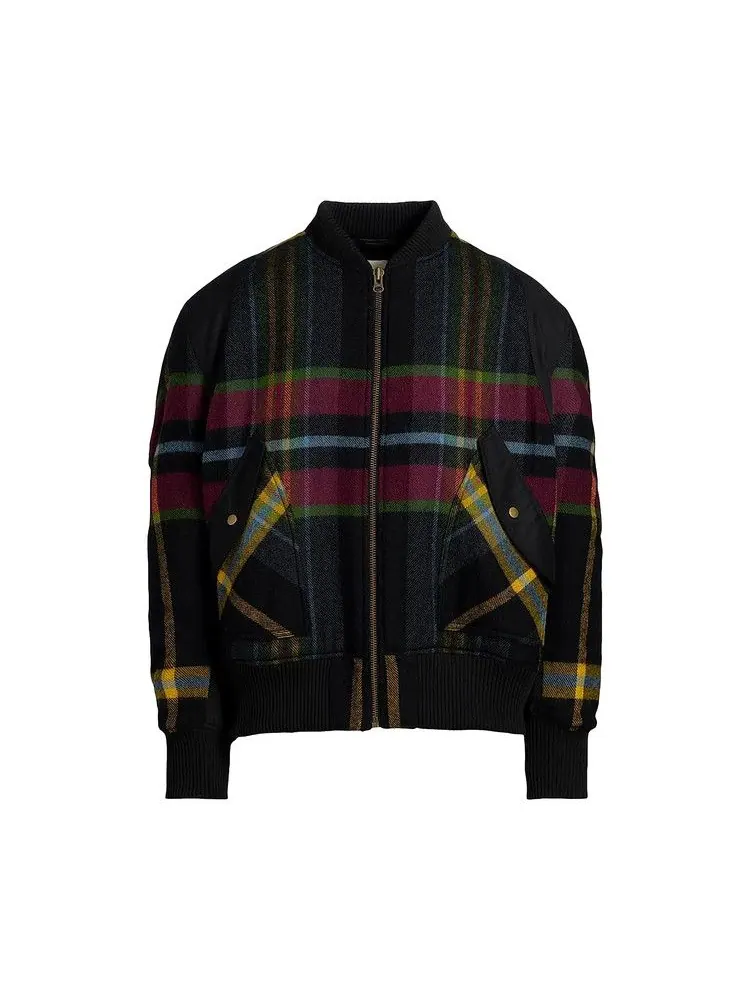 Куртка Nicholas Daley Blanket Bomber Jacket 'Black' — черный