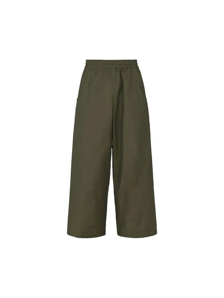 Брюки Nicholas Daley Wide Leg Trouser 'Green' — зеленый