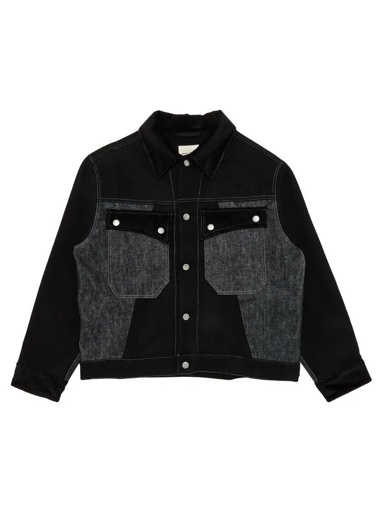 Куртка Nicholas Daley Work Jacket 'Black' — изображение 1 из 3, черный