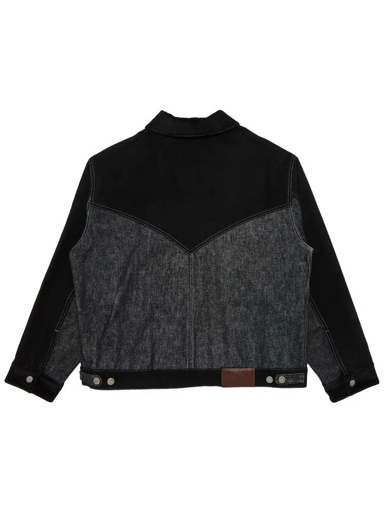 Куртка Nicholas Daley Work Jacket 'Black' — изображение 2 из 3, черный