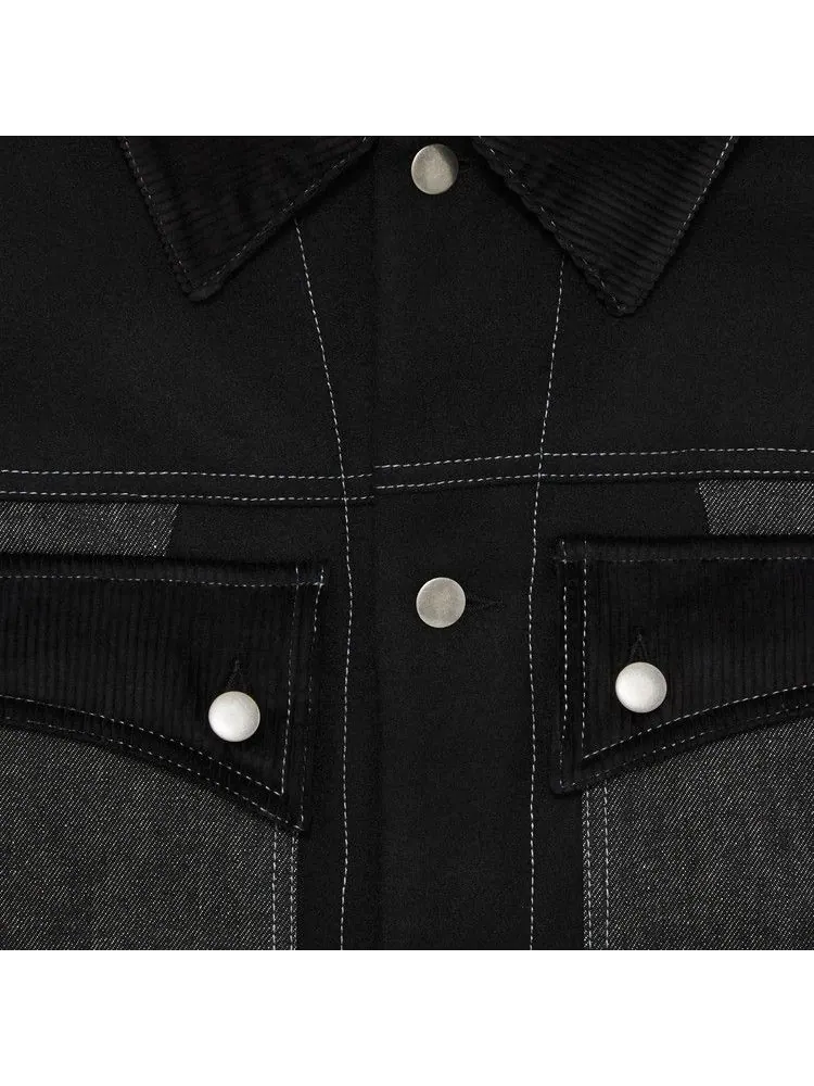 Куртка Nicholas Daley Work Jacket 'Black' — изображение 3 из 3, черный