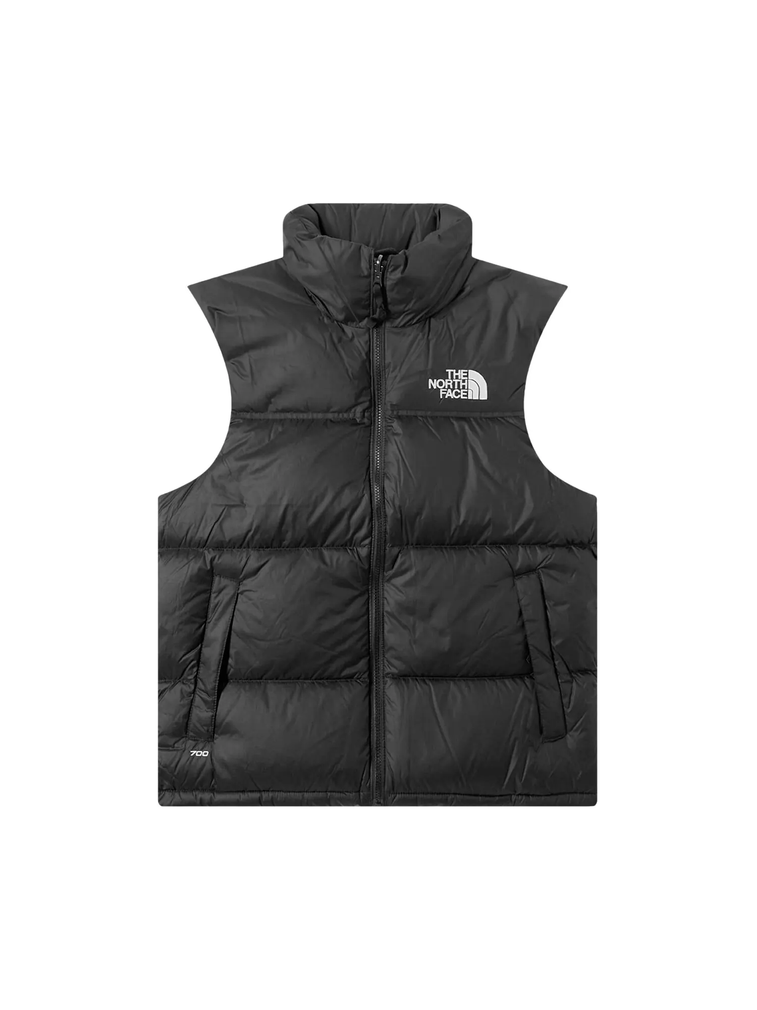 Жилет Nuptse в стиле ретро 1996 года The North Face, черный из переработанного TNF — изображение 1 из 1