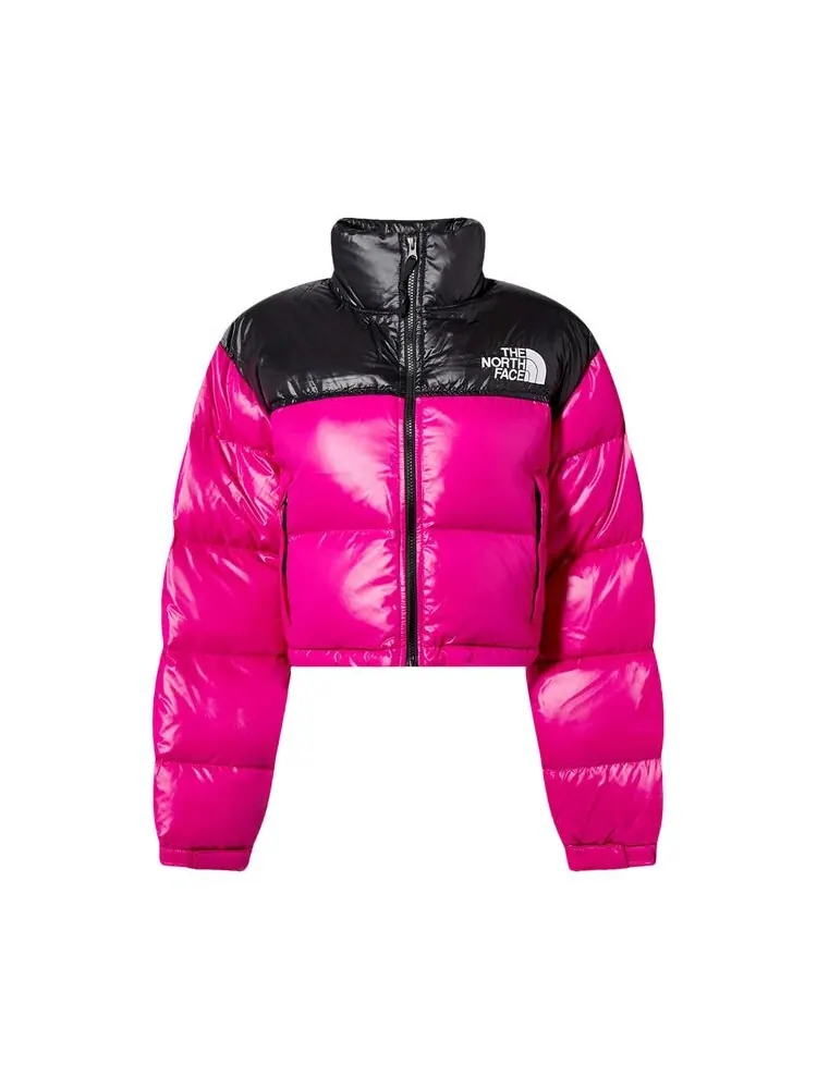Куртка The North Face Nuptse Short Jacket Fuchsia Pink — изображение 1 из 1, розовый