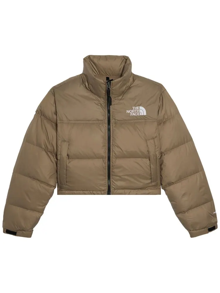 Короткая куртка The North Face Nuptse — изображение 1 из 1, коричневый