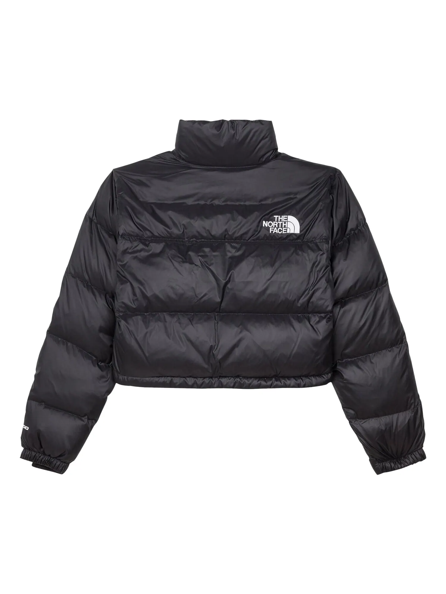 Короткая куртка The North Face Nuptse TNF Black/TNF Black — изображение 2 из 2, черный/черный