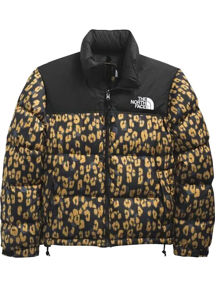 Куртка The North Face Printed 1996 Retro Nuptse Jacket Arrowwood Yellow/Leopard — изображение 1 из 1, желтый