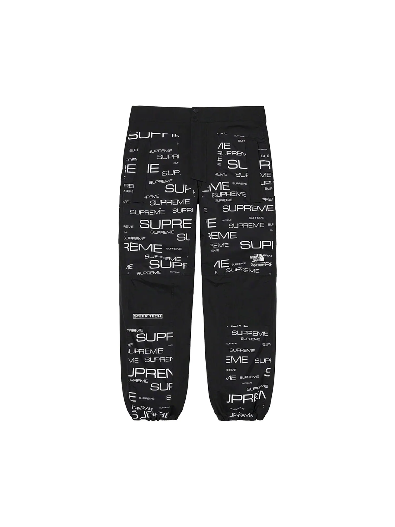 Брюки The North Face x Supreme Tech — изображение 1 из 2, черный