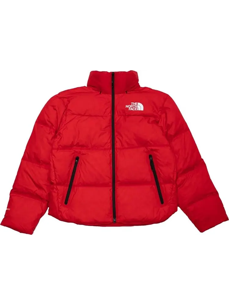 Пуховик The North Face Nuptse Puffer Jacket 'Red' — изображение 1 из 2, красный