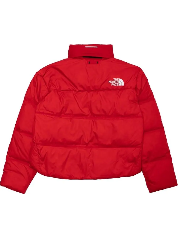 Пуховик The North Face Nuptse Puffer Jacket 'Red' — изображение 2 из 2, красный