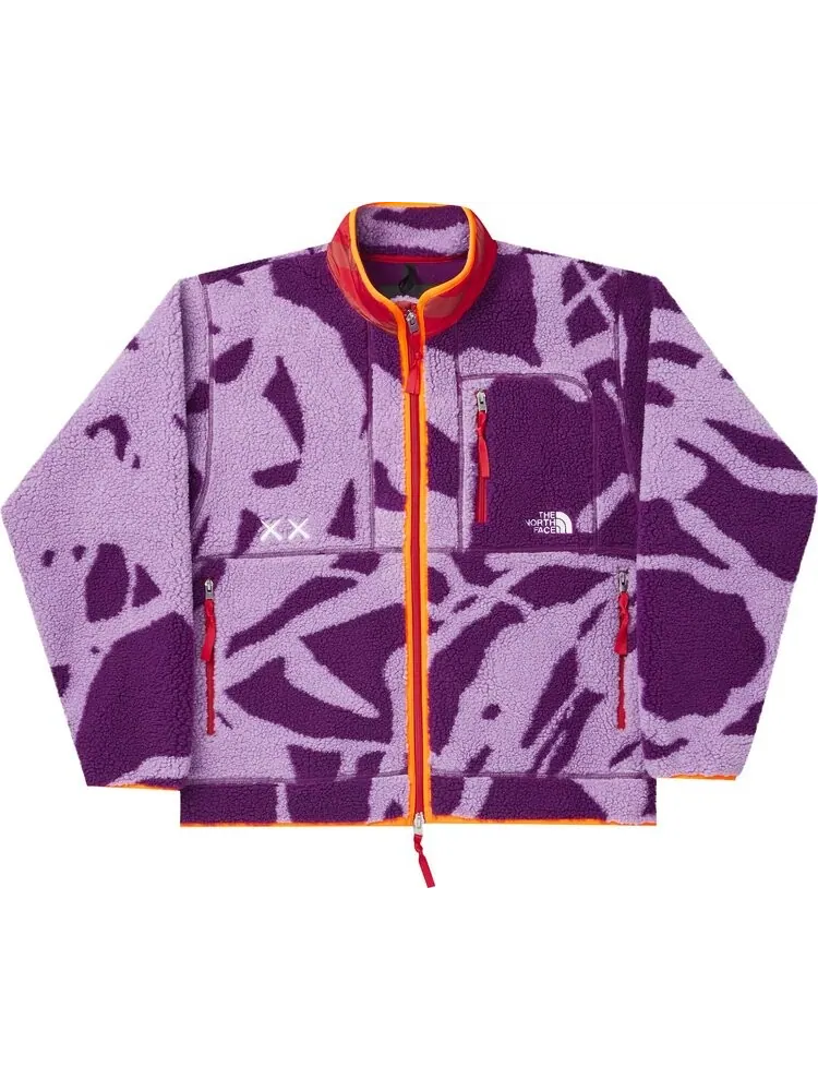 Куртка The North Face x KAWS Freeride Fleece Jacket 'Pamplona Purple' — изображение 1 из 1, фиолетовый