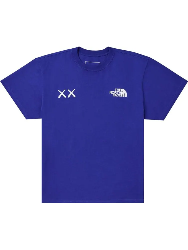 Футболка The North Face x KAWS Short-Sleeve Tee 'Bolt Blue' — изображение 1 из 1, синий
