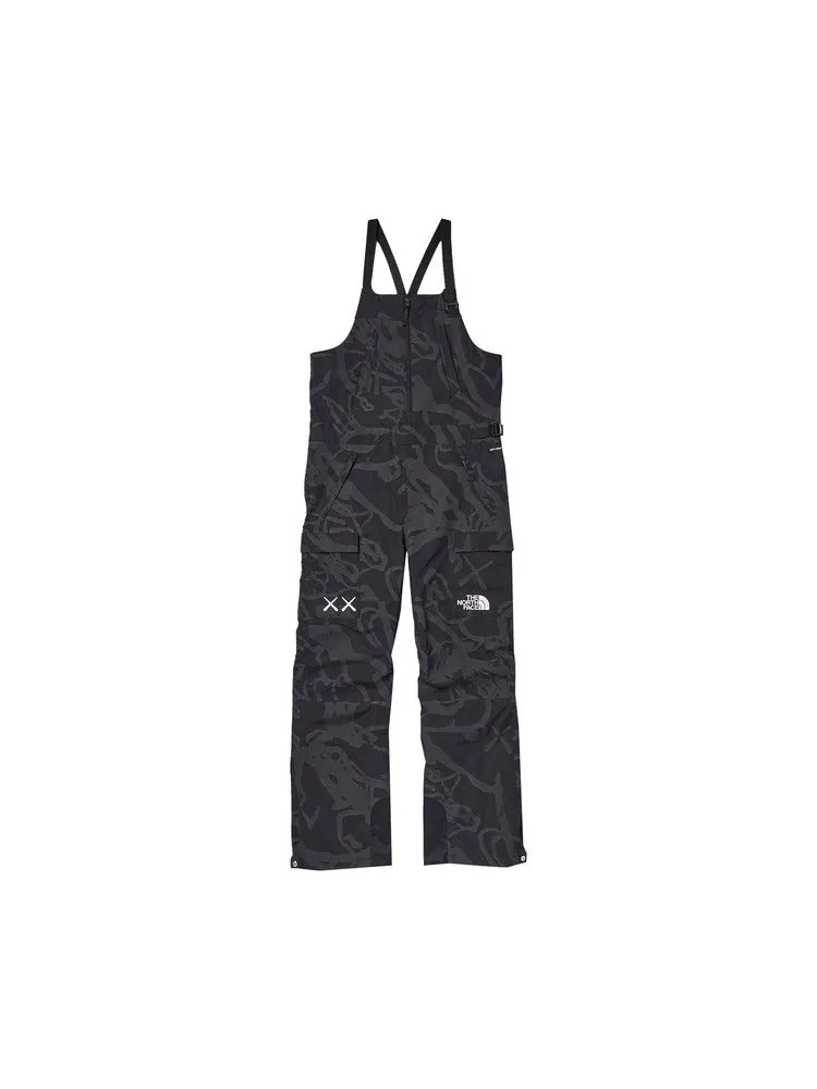 Брюки The North Face x KAWS Freeride Bib — изображение 1 из 1, черный