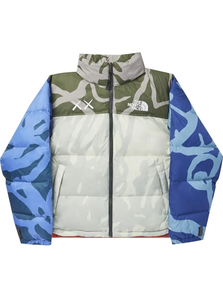 Куртка The North Face x KAWS Retro 1996 Nuptse Jacket 'Moonlight Ivory' — изображение 1 из 1, бежевый