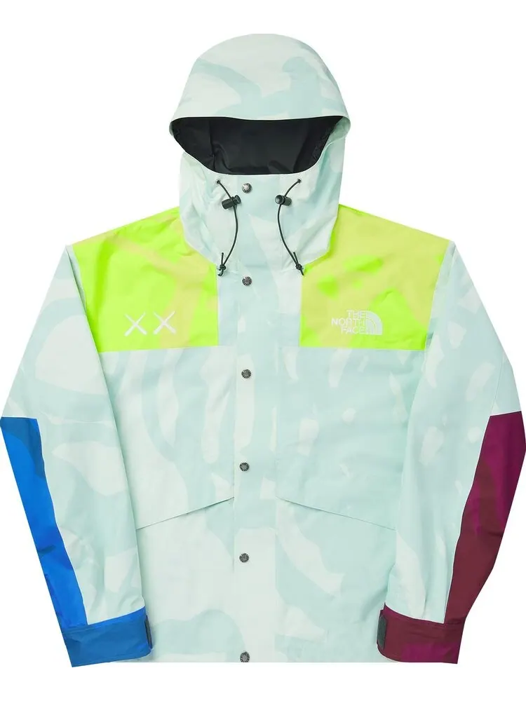 Куртка The North Face x KAWS Retro 1986 Mountain Jacket 'Ice Blue' — изображение 1 из 1, синий