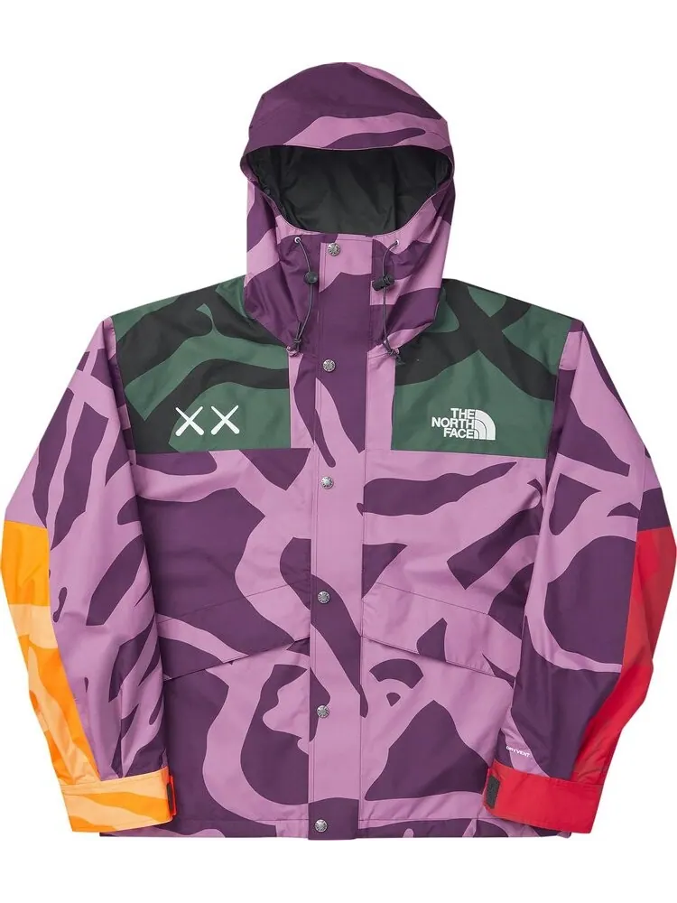 Куртка The North Face x KAWS Retro 1986 Mountain Jacket 'Pamplona Purple' — изображение 1 из 1, фиолетовый